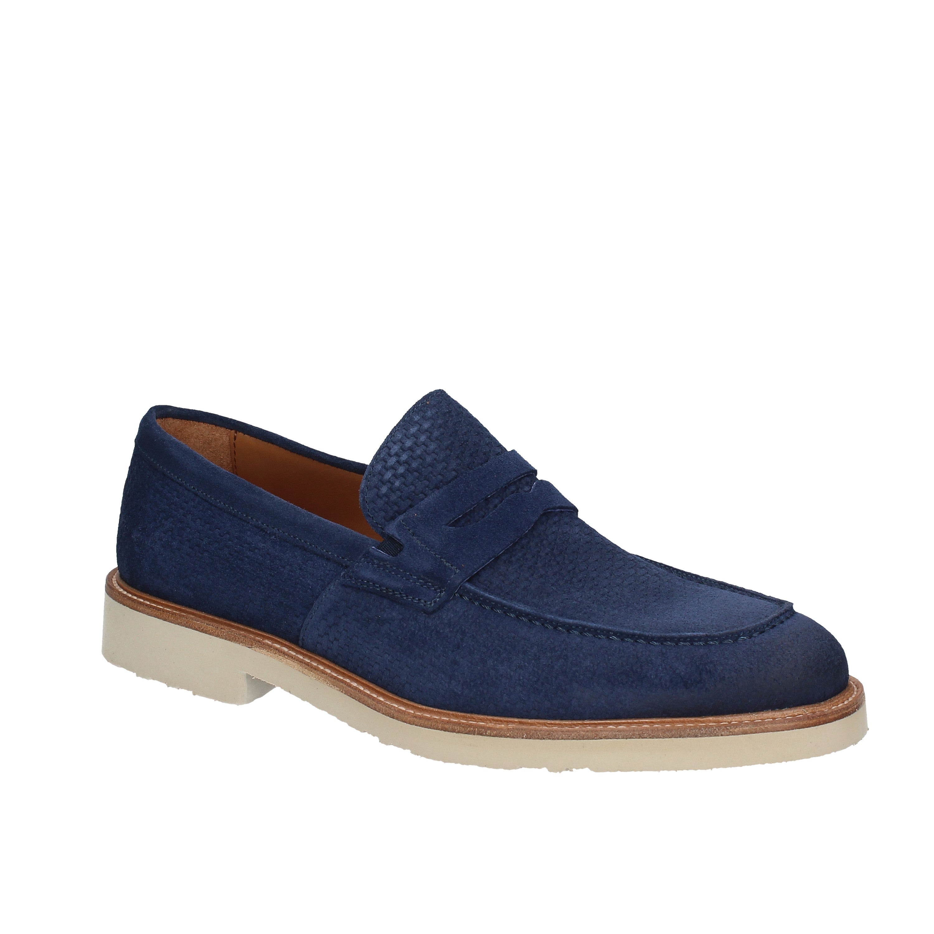 Mocassini Blu Navy Maritan G
