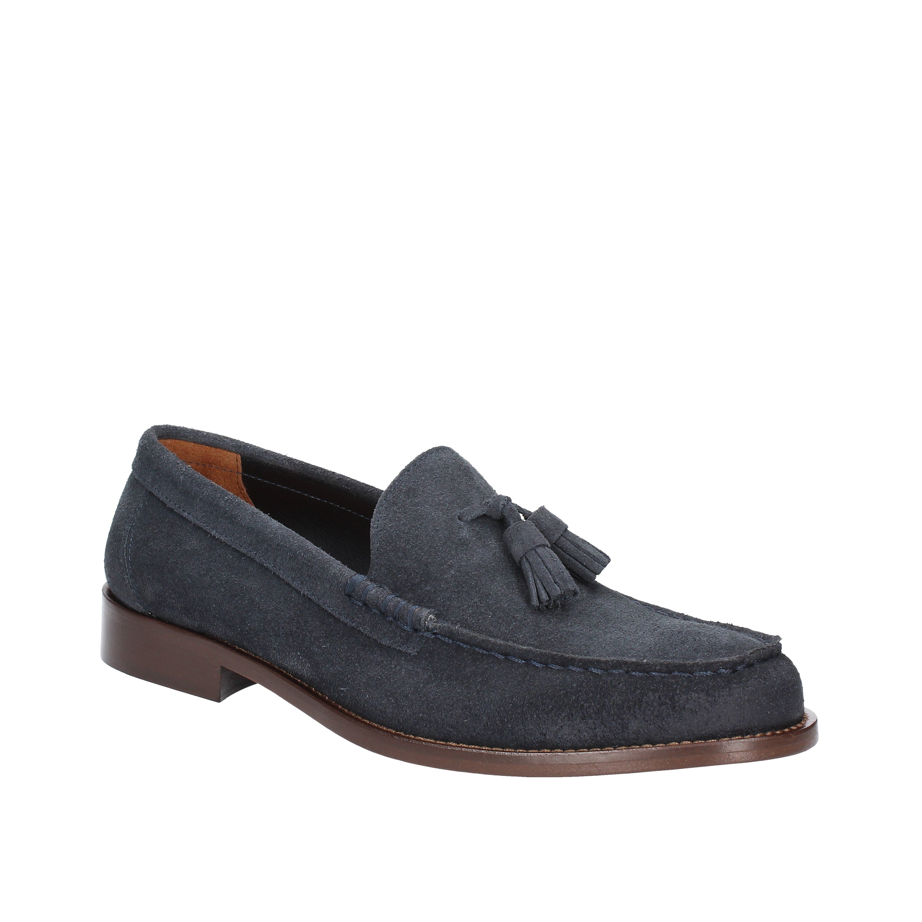 Mocassini Blu Marco Ferretti