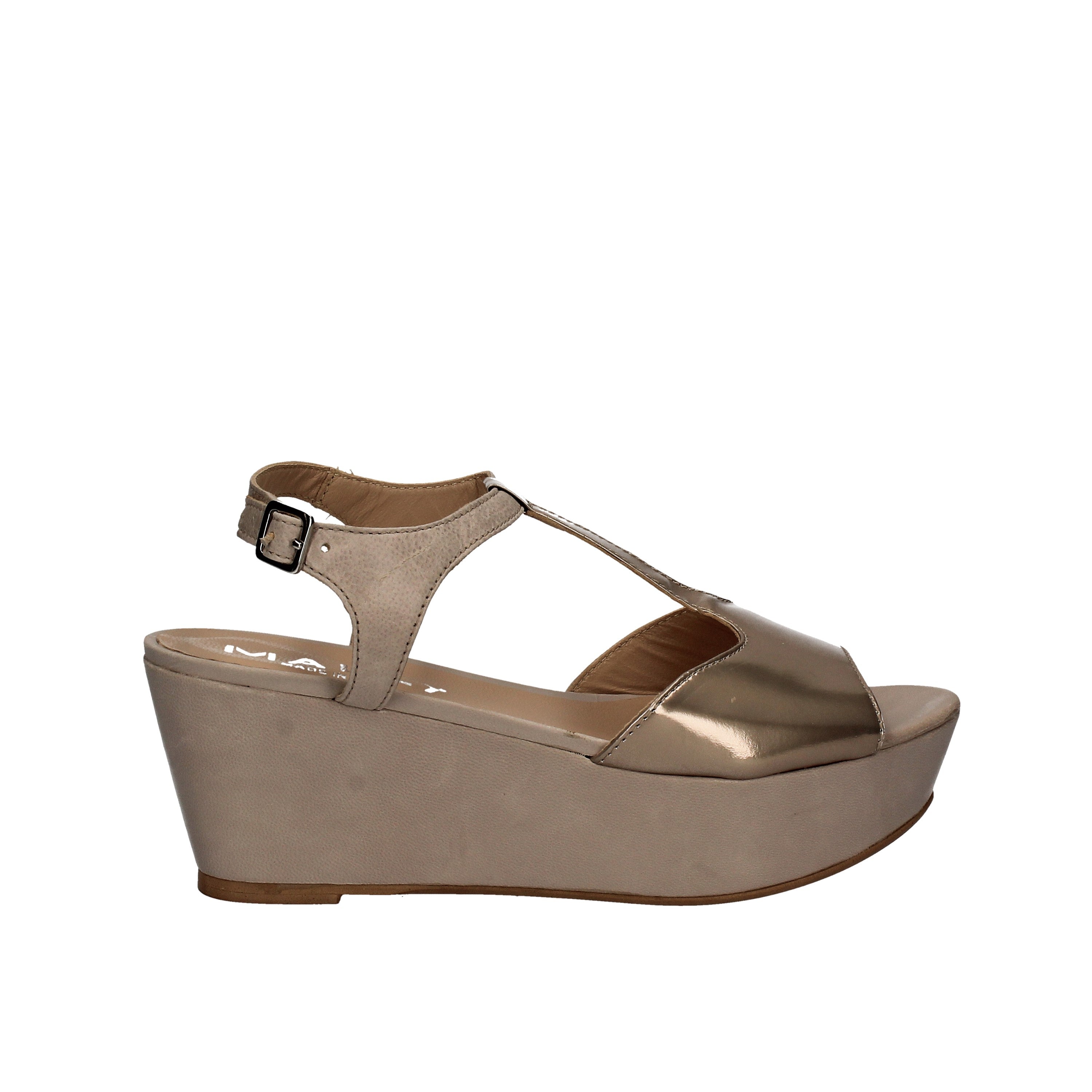 Sandali zeppa Grigio Bro Mally