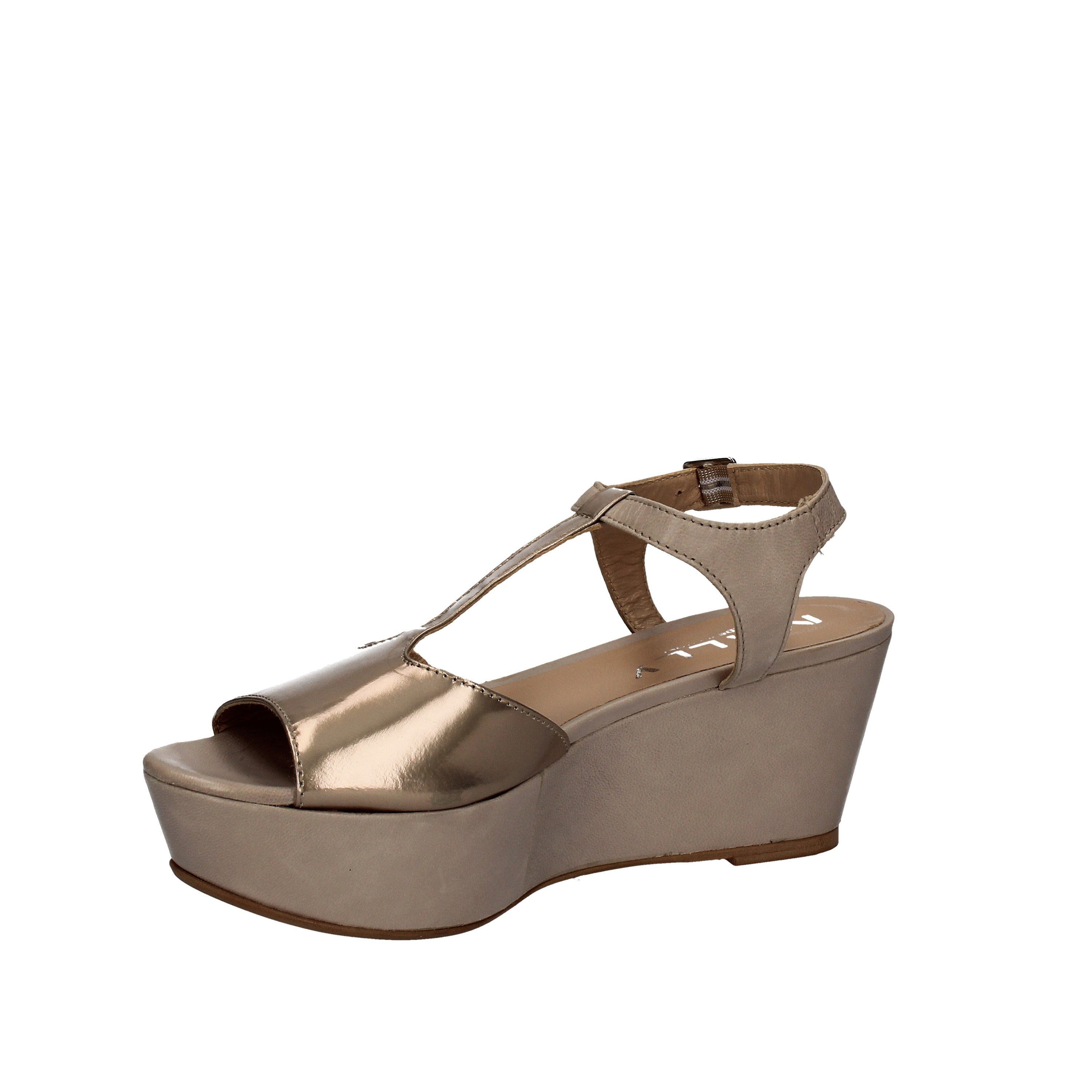 Sandali zeppa Grigio Bro Mally