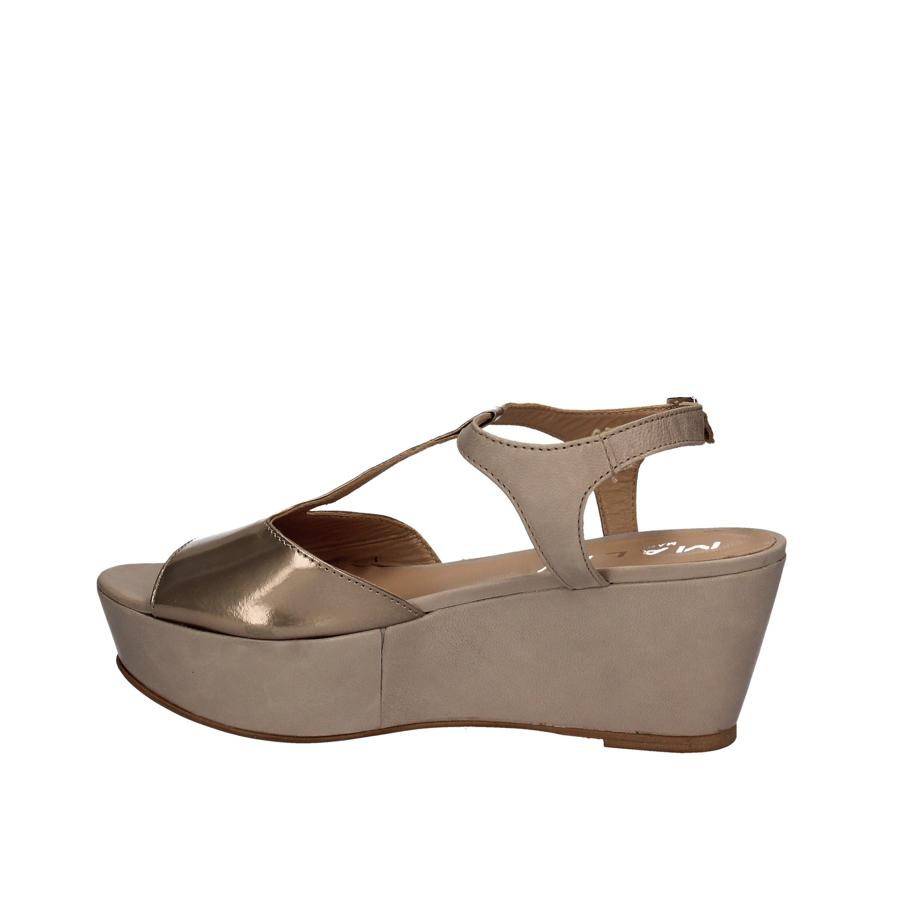 Sandali zeppa Grigio Bro Mally