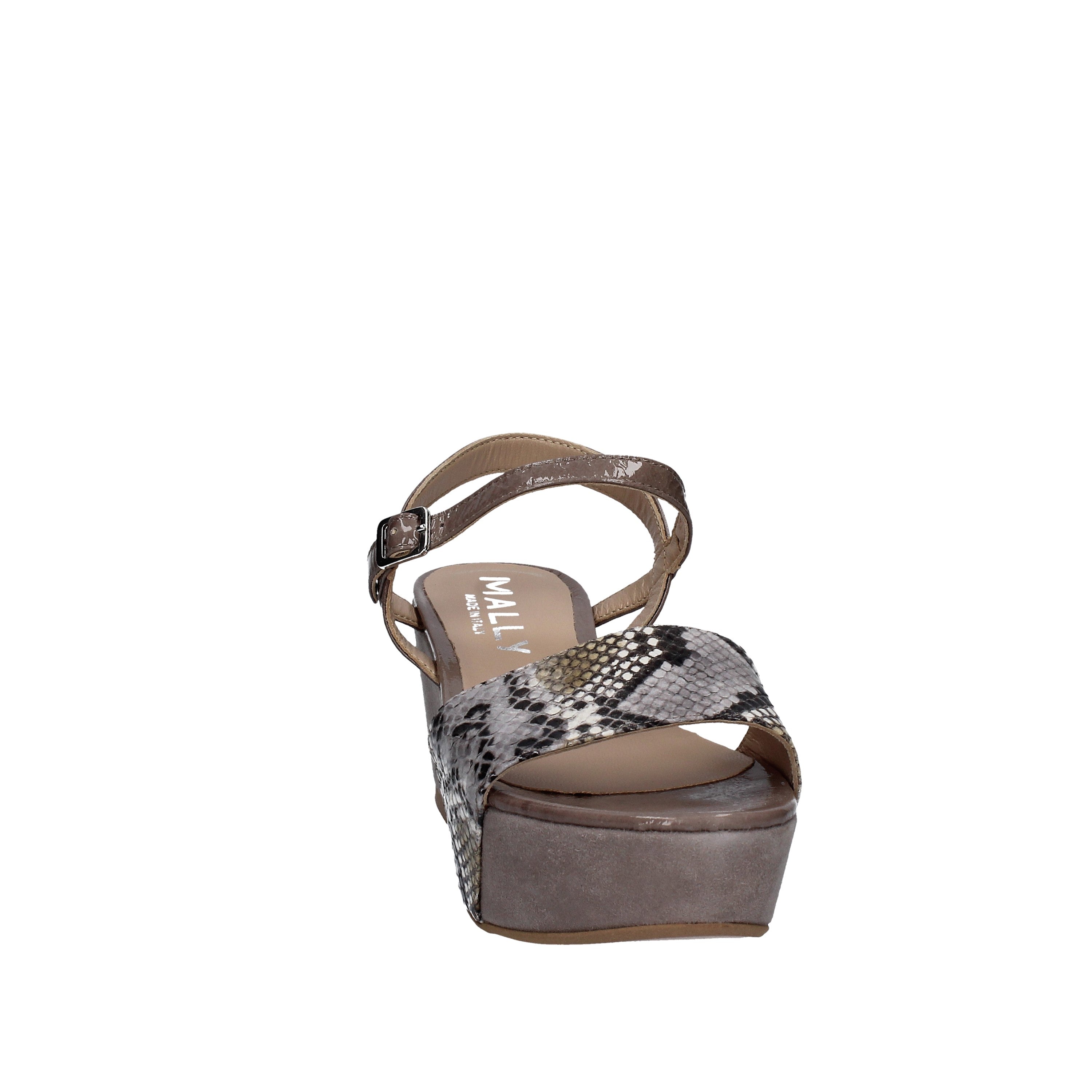 Sandali zeppa Grigio Mally