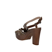 Sandali tacco Marrone Mally