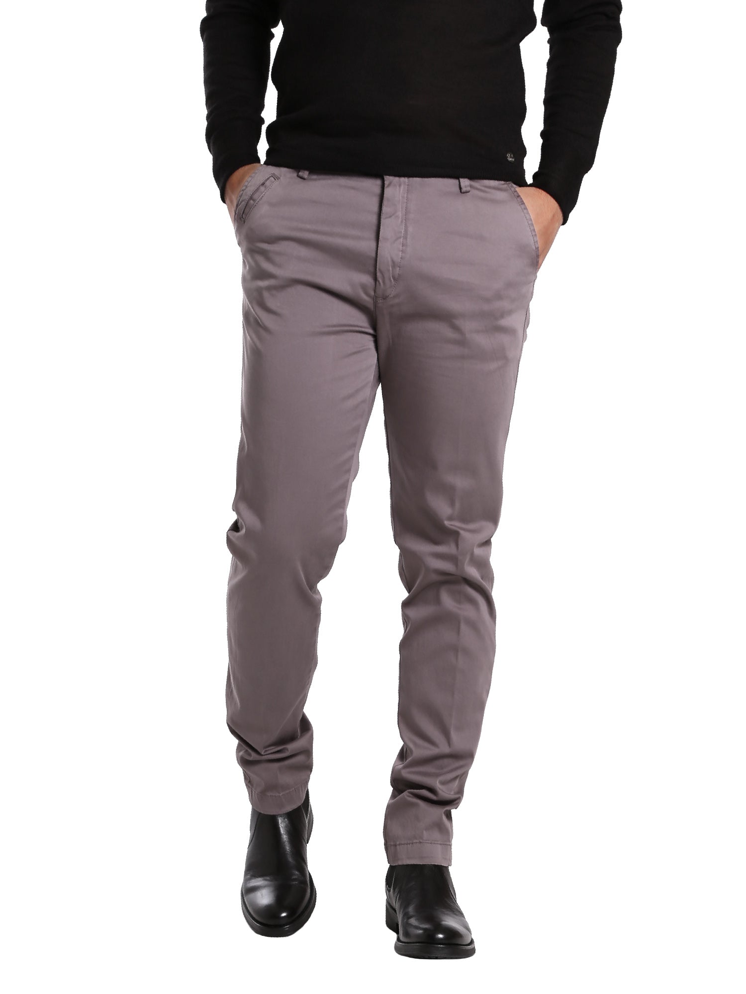 Pantaloni Grigio Gas