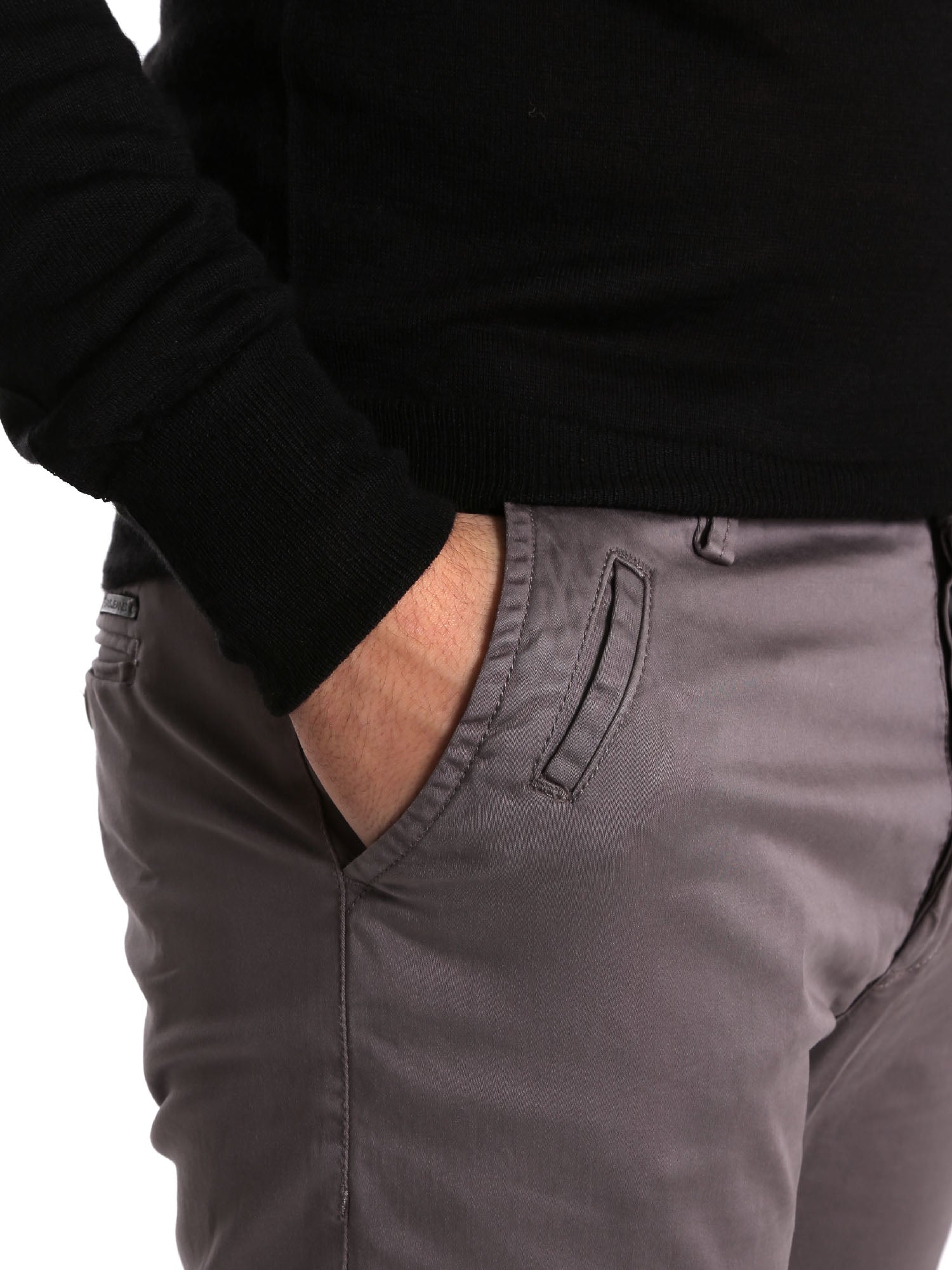 Pantaloni Grigio Gas