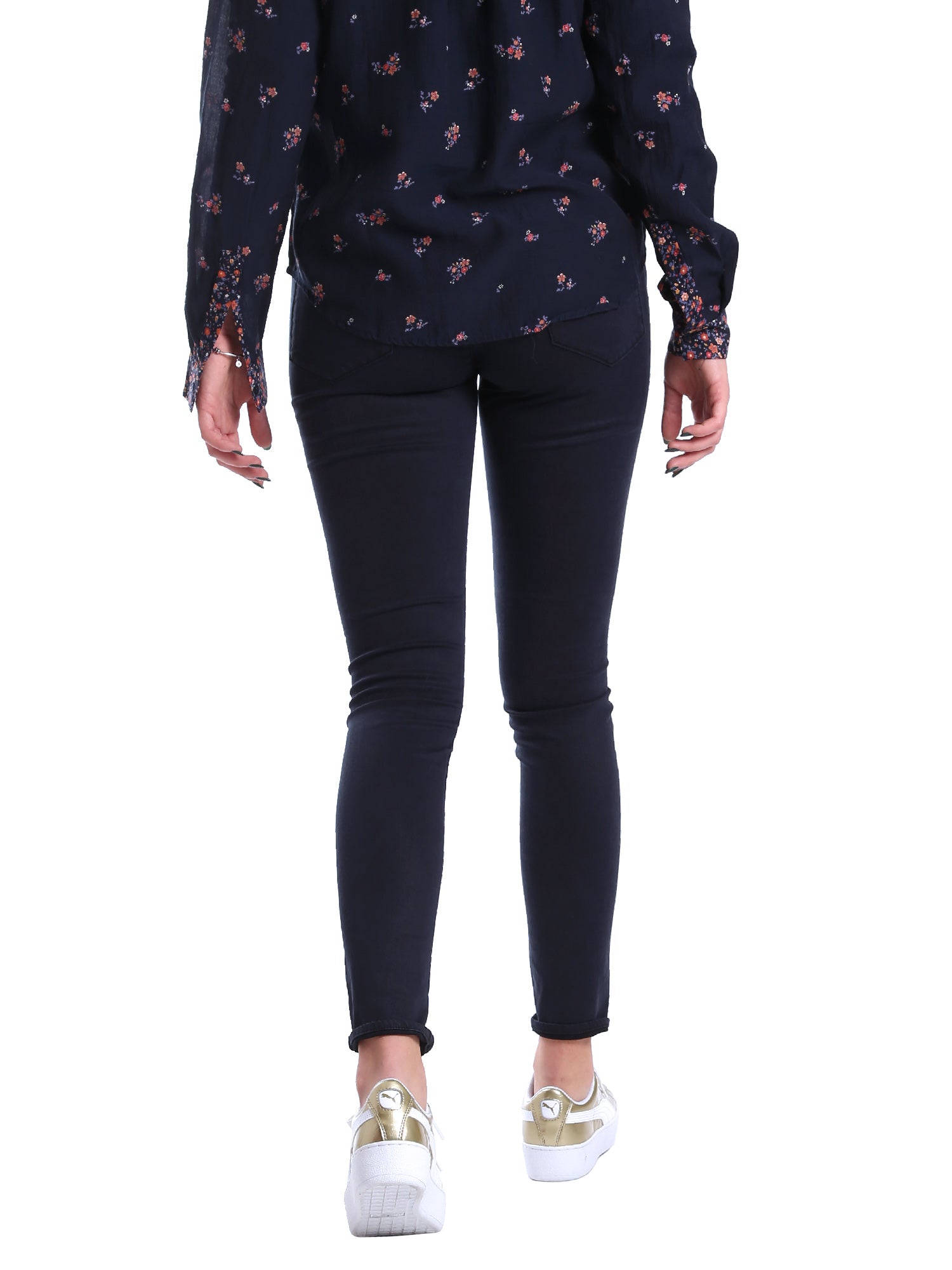 Pantaloni Blu Scuro Gas