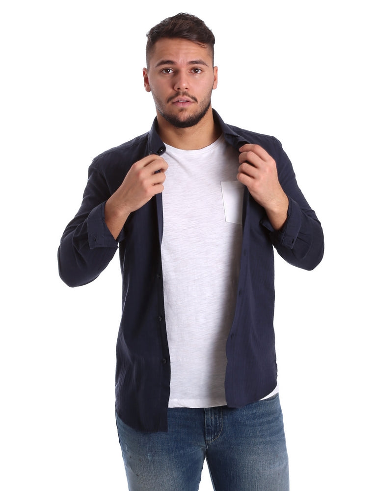 Camicie Blu Antony Morato