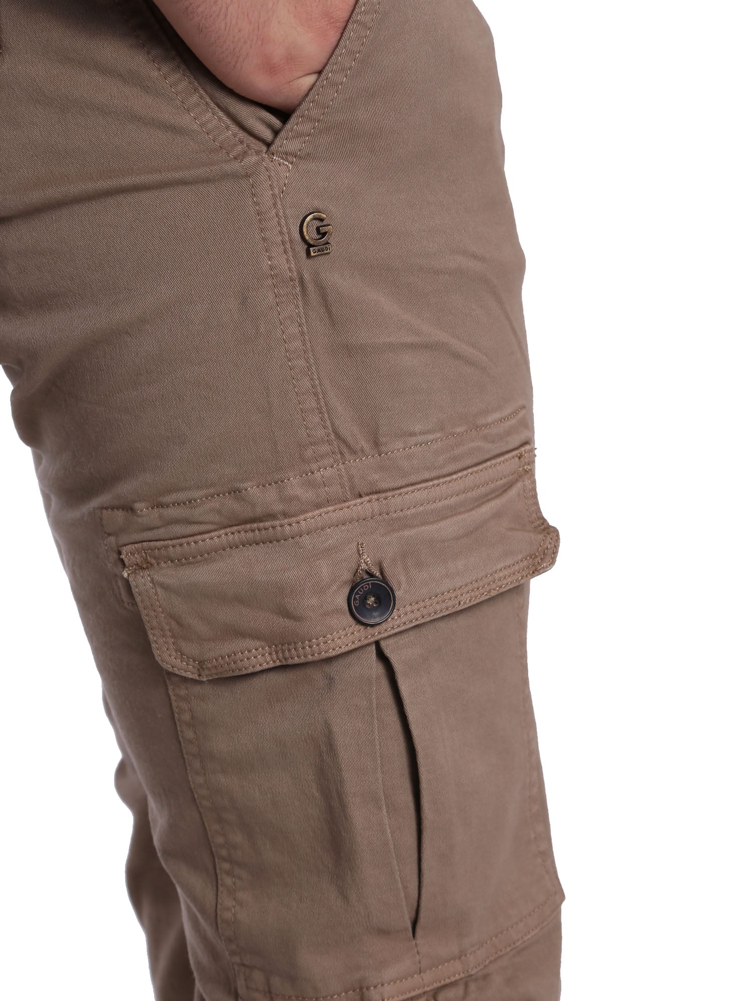 Pantaloni Beige Gaudi Jeans