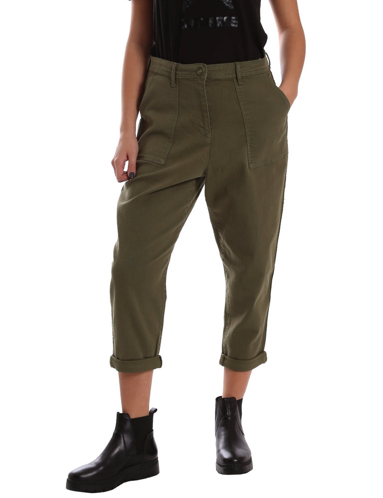 Pantaloni Verde Tommy Hilfiger