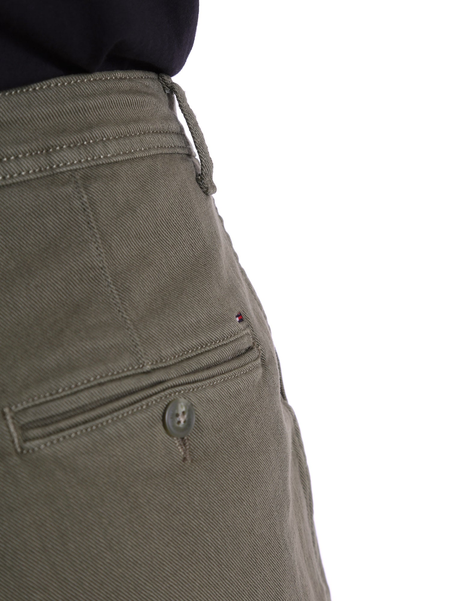 Pantaloni Verde Tommy Hilfiger