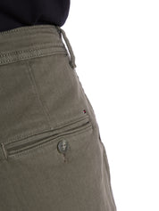 Pantaloni Verde Tommy Hilfiger