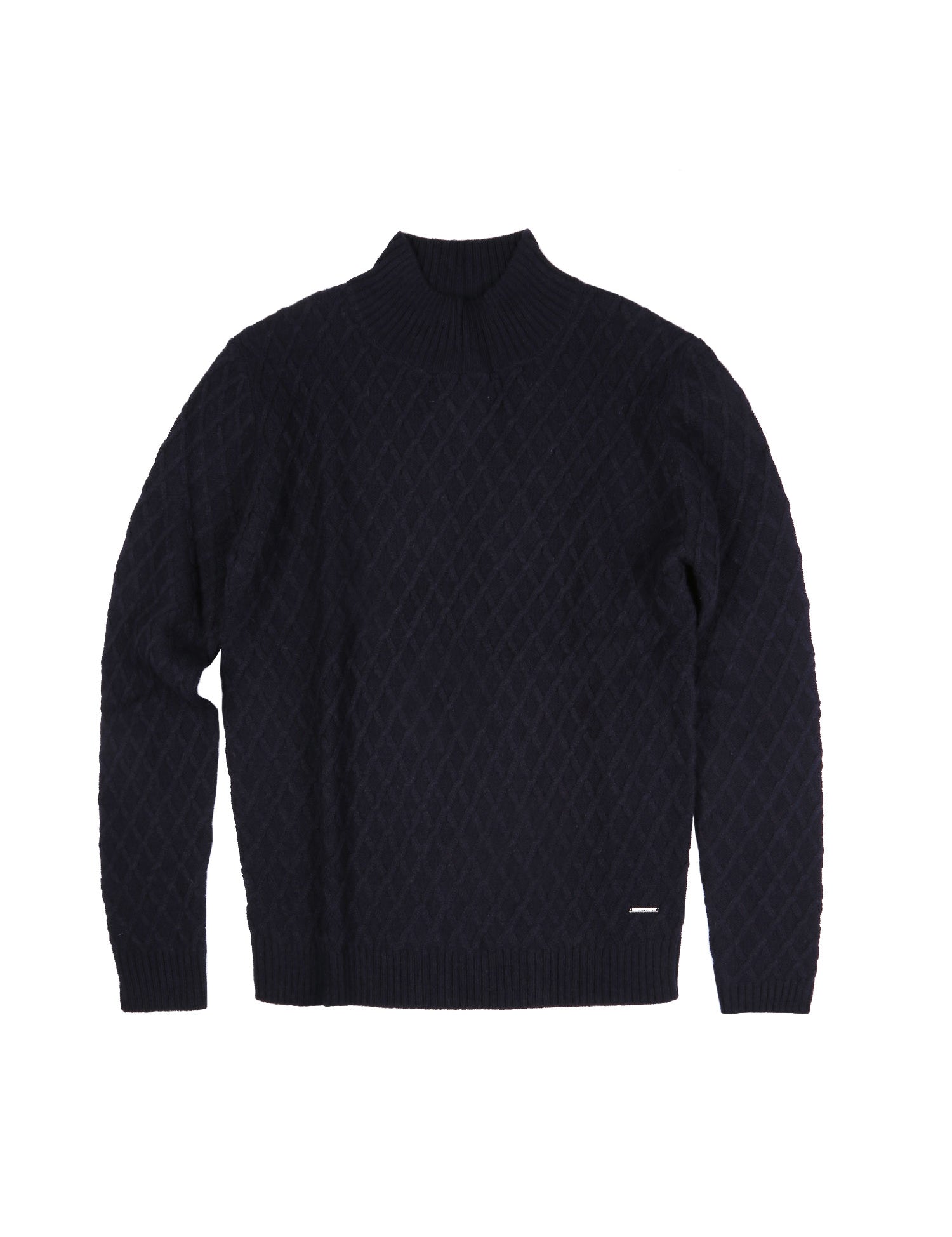 Maglie a collo alto Blu Key Up