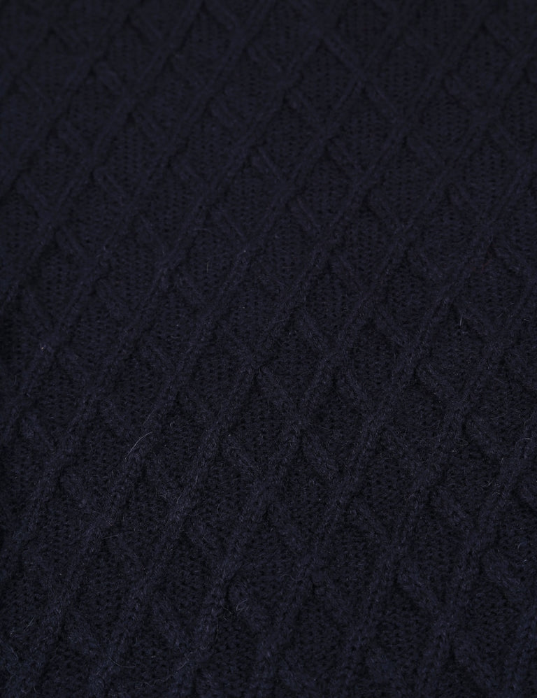 Maglie a collo alto Blu Key Up