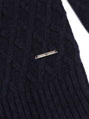 Maglie a collo alto Blu Key Up