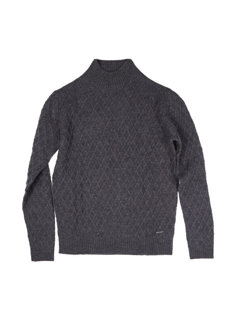 Maglie a collo alto Grigio Key Up