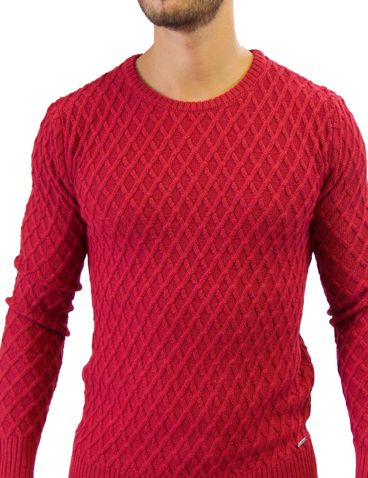 Maglioncini Rosso Key Up