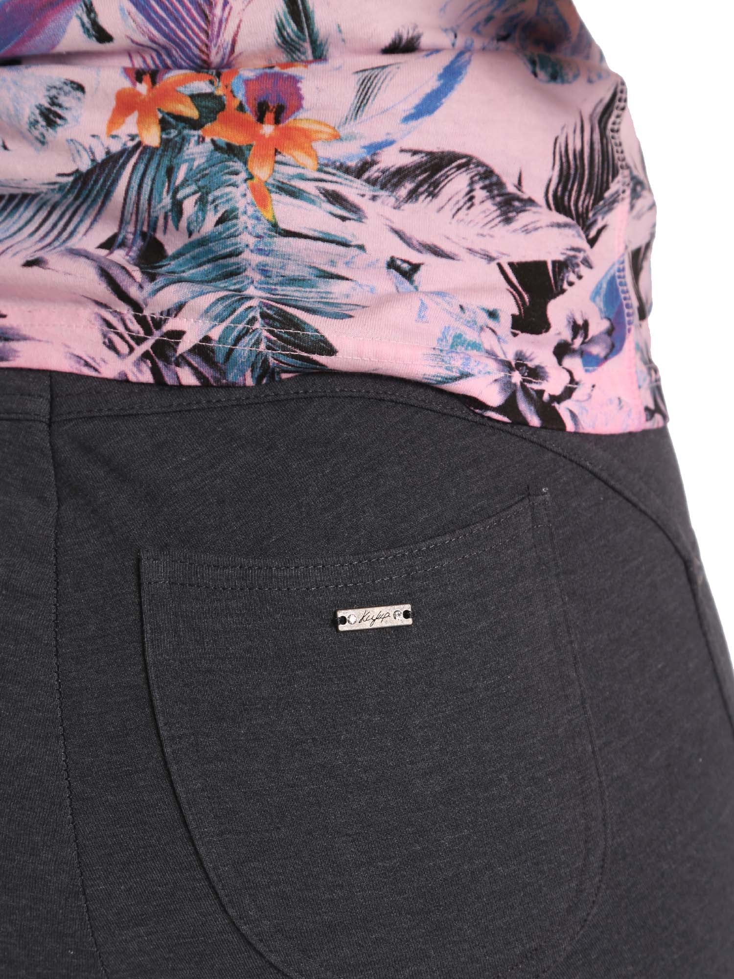 Leggings Grigio Key Up