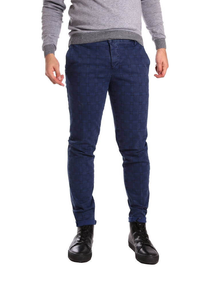 Pantaloni Blu Ransom&co