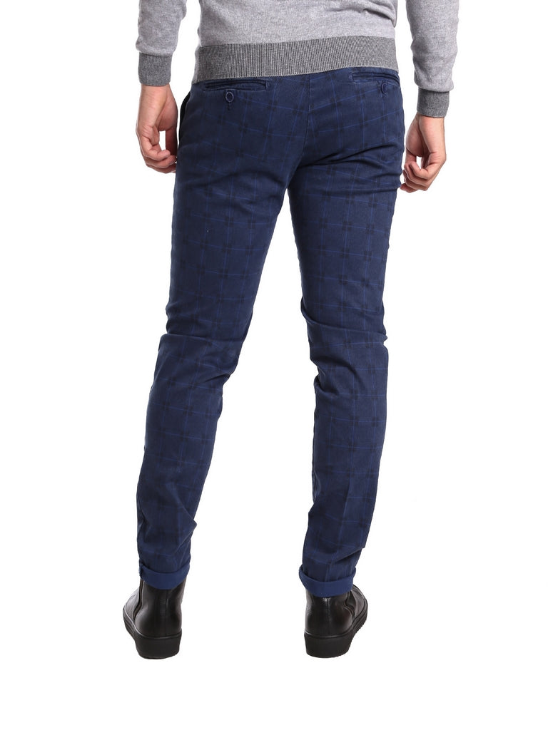 Pantaloni Blu Ransom&co