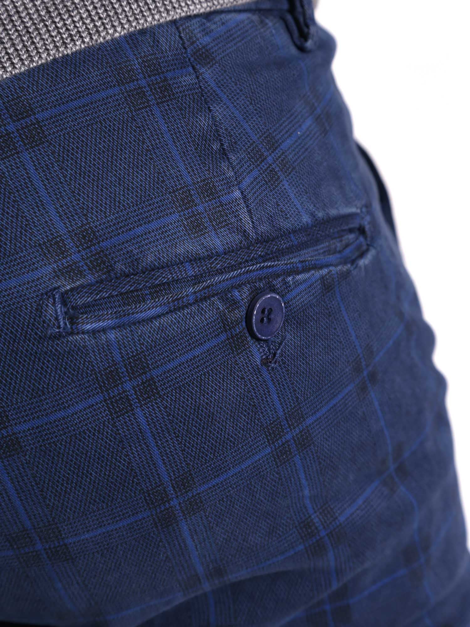 Pantaloni Blu Ransom&co