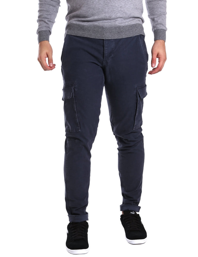 Pantaloni Blu Ransom&co