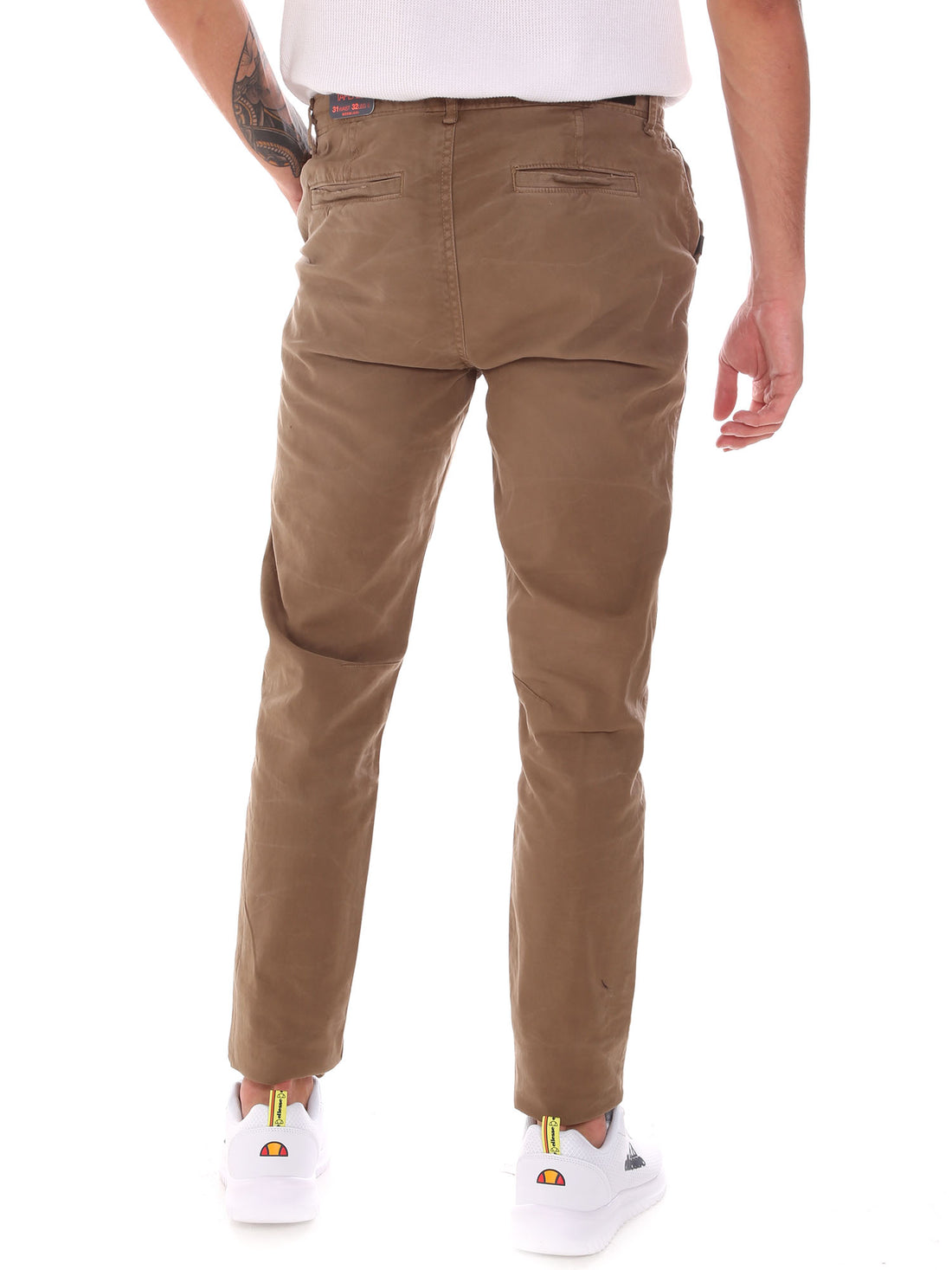 Pantaloni Marrone Superdry