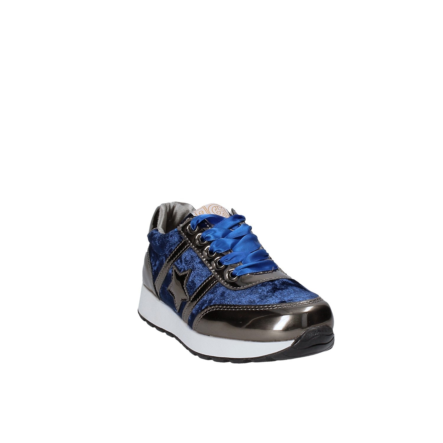 Sneakers Blu Grunland Junior