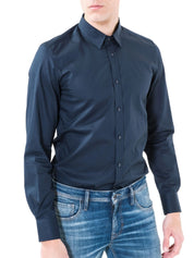 Camicie Blu Antony Morato