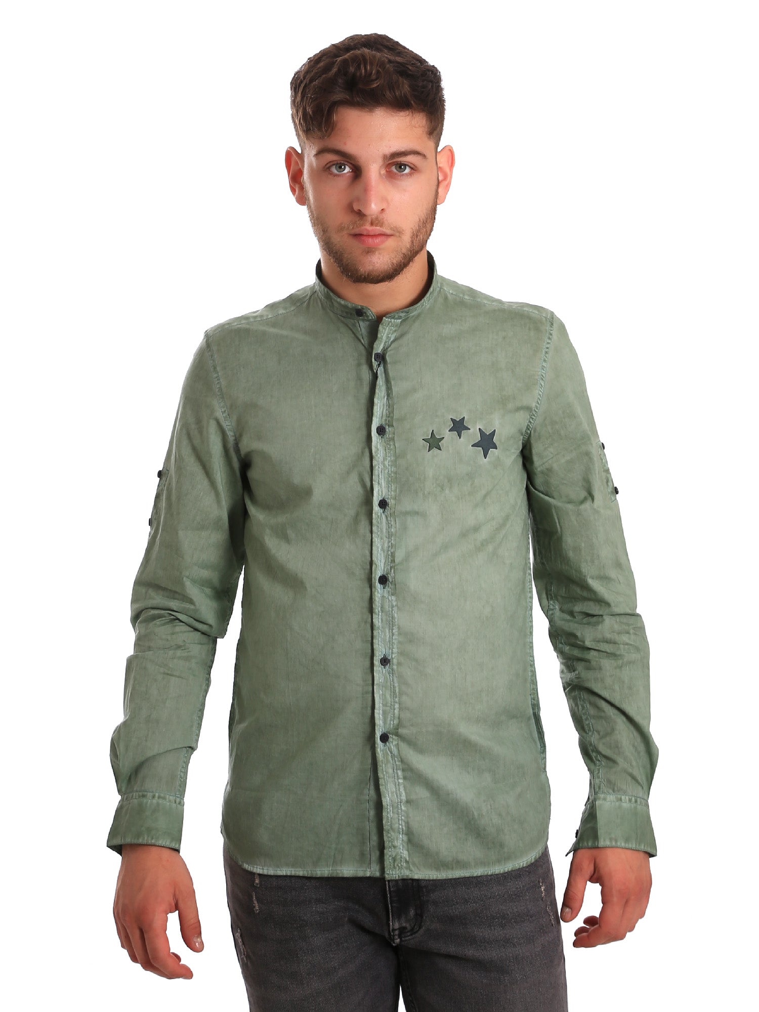 Camicie Verde Antony Morato