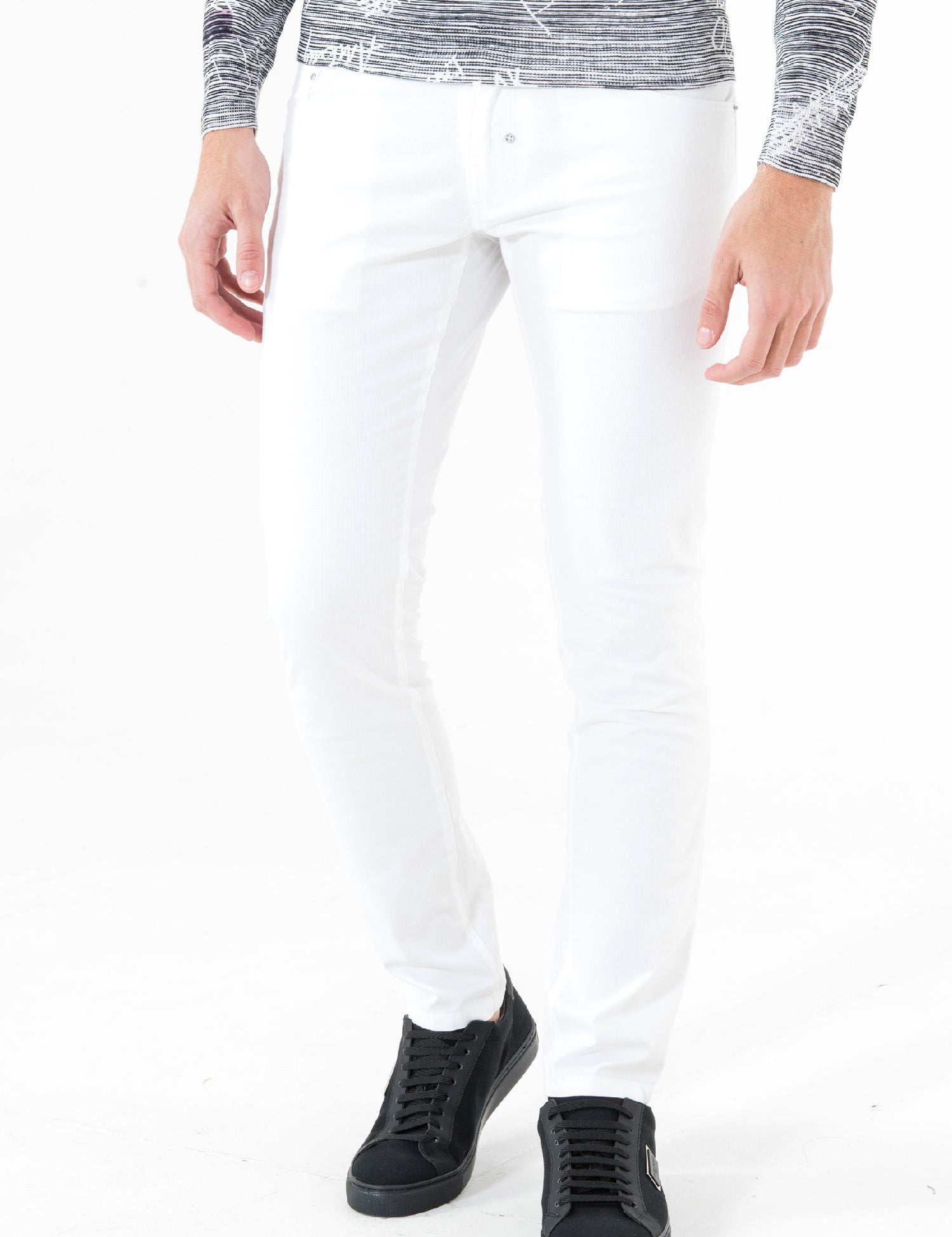Pantaloni Bianco Antony Morato