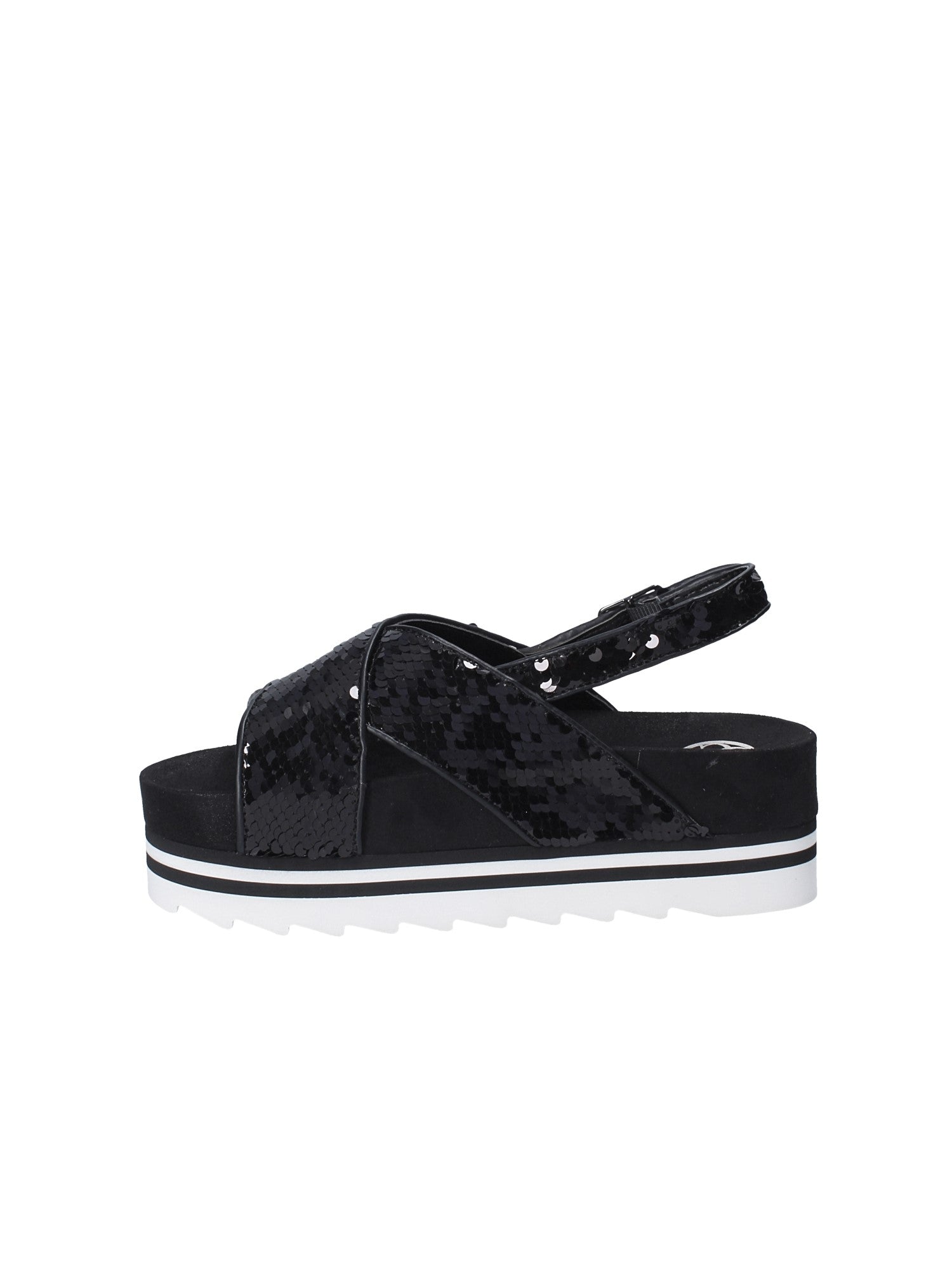 Sandali zeppa Nero Guess