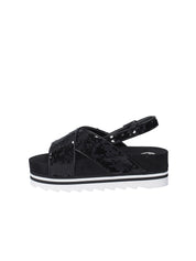 Sandali zeppa Nero Guess