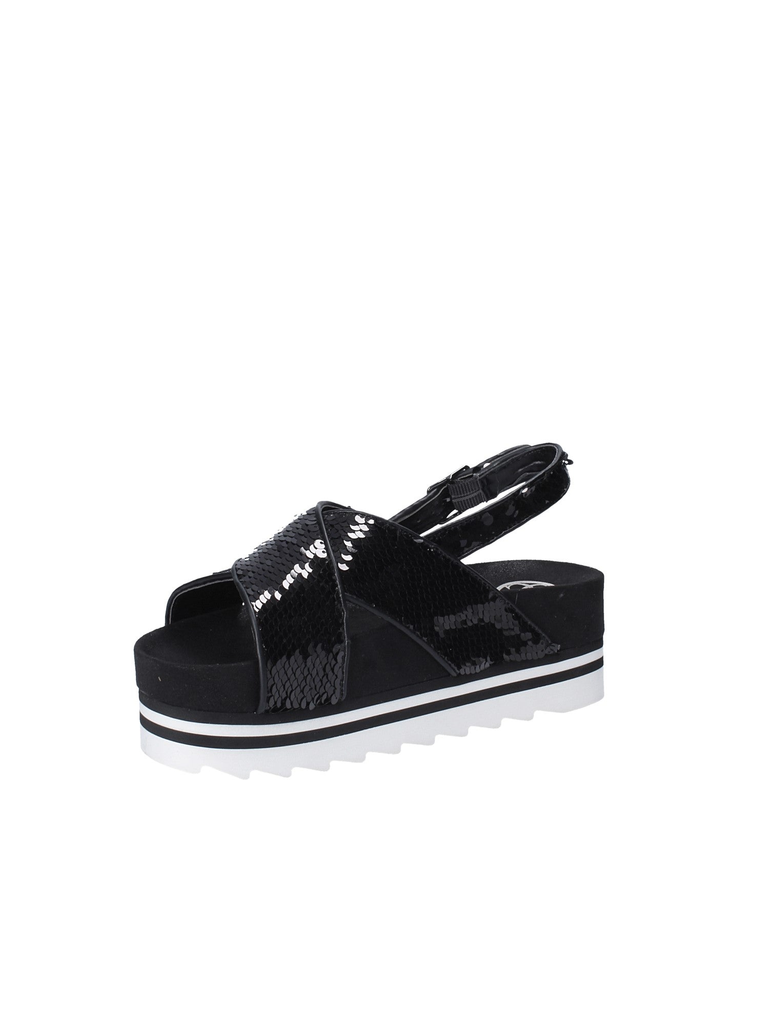 Sandali zeppa Nero Guess