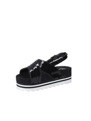 Sandali zeppa Nero Guess