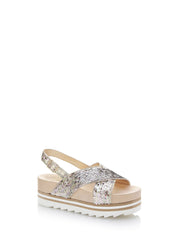 Sandali zeppa Giallo Guess