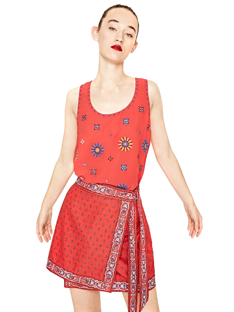 Top e canotte Rosso Pepe Jeans