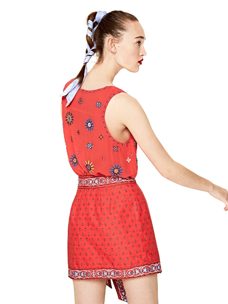 Top e canotte Rosso Pepe Jeans