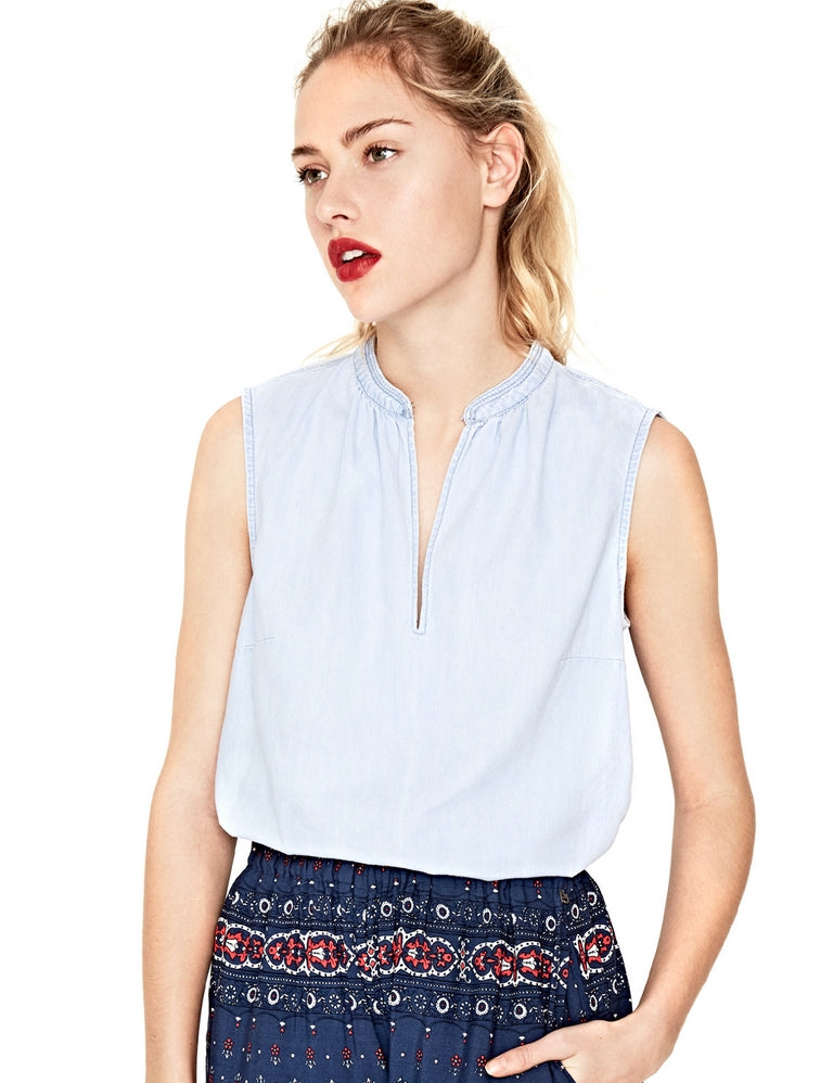 Top e canotte Blu Pepe Jeans
