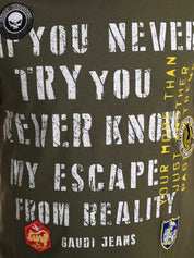 T-shirt Verde Gaudi Jeans