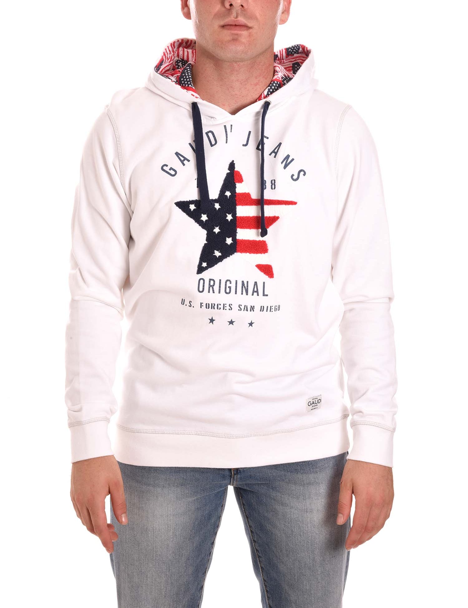 Felpe Bianco Gaudi Jeans