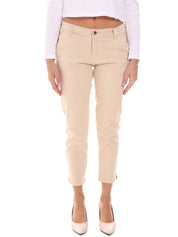 Pantaloni Beige Gaudi Jeans