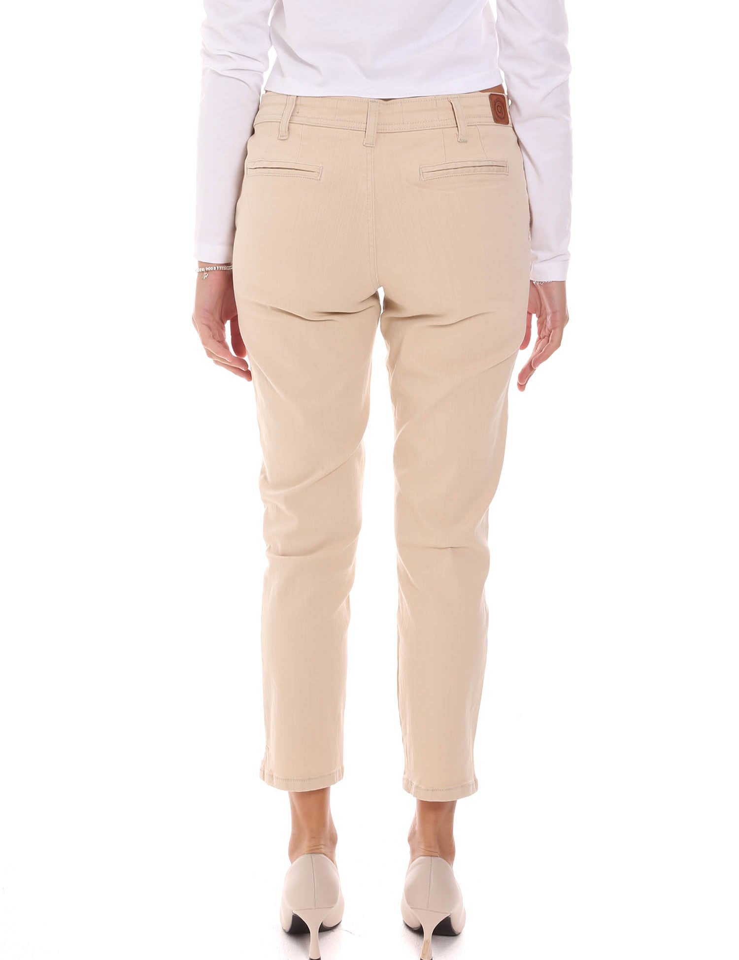 Pantaloni Beige Gaudi Jeans