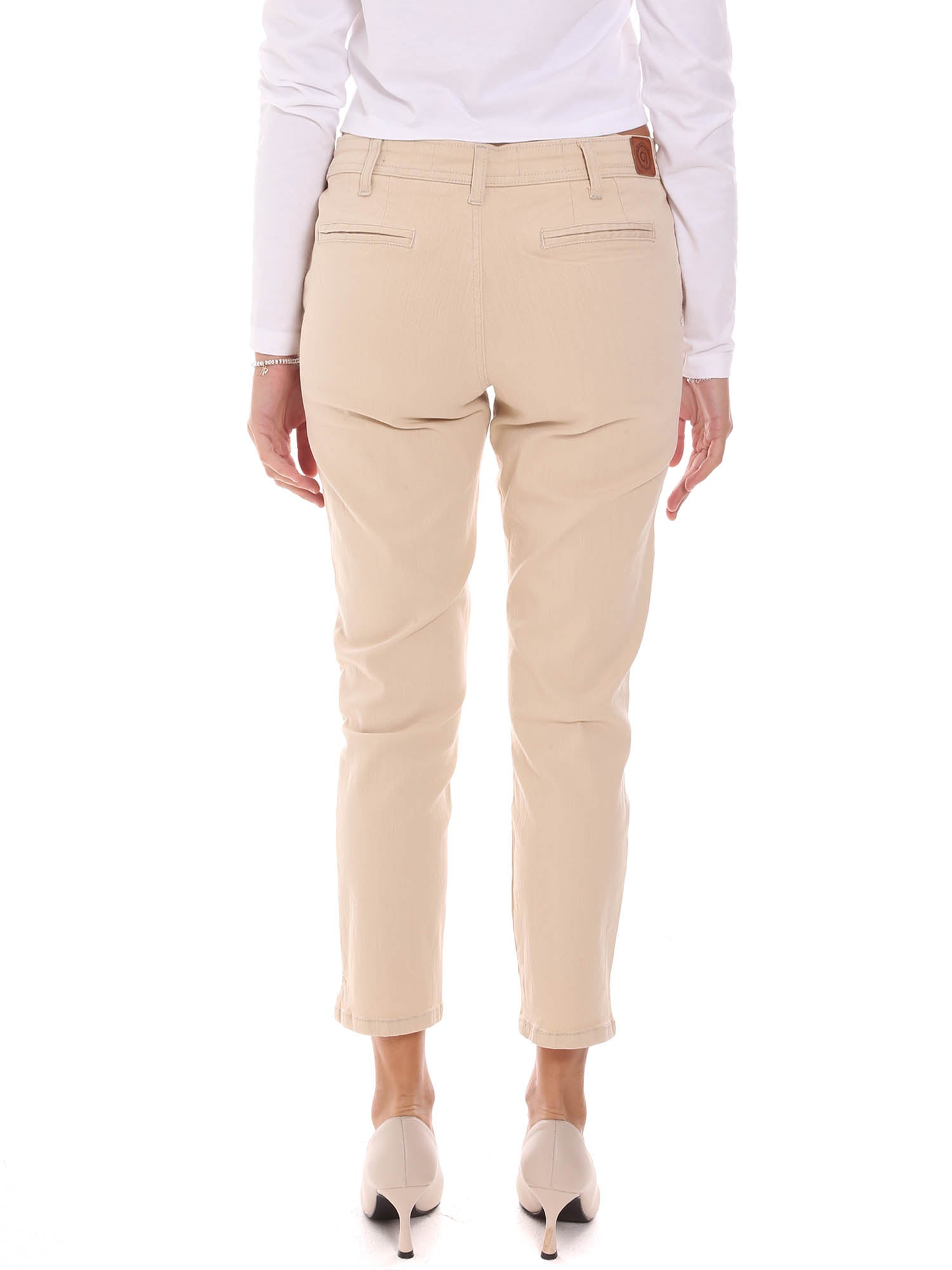 Pantaloni Beige Gaudi Jeans