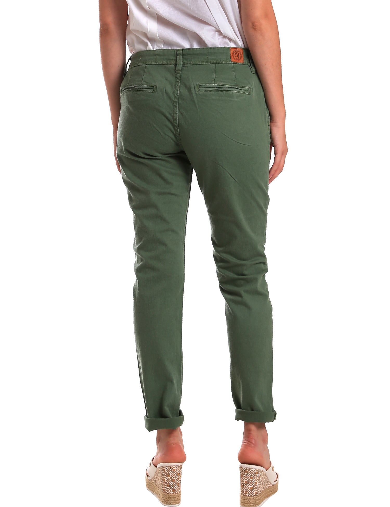 Pantaloni Verde Gaudi Jeans