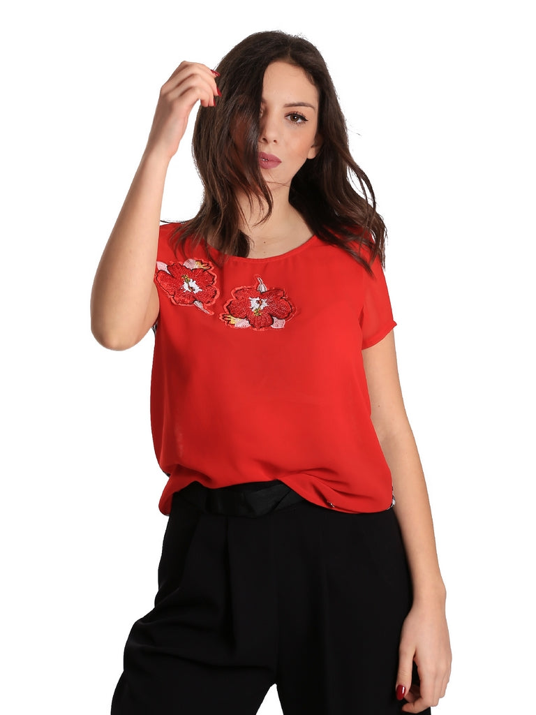 Bluse Rosso Gaudi Jeans