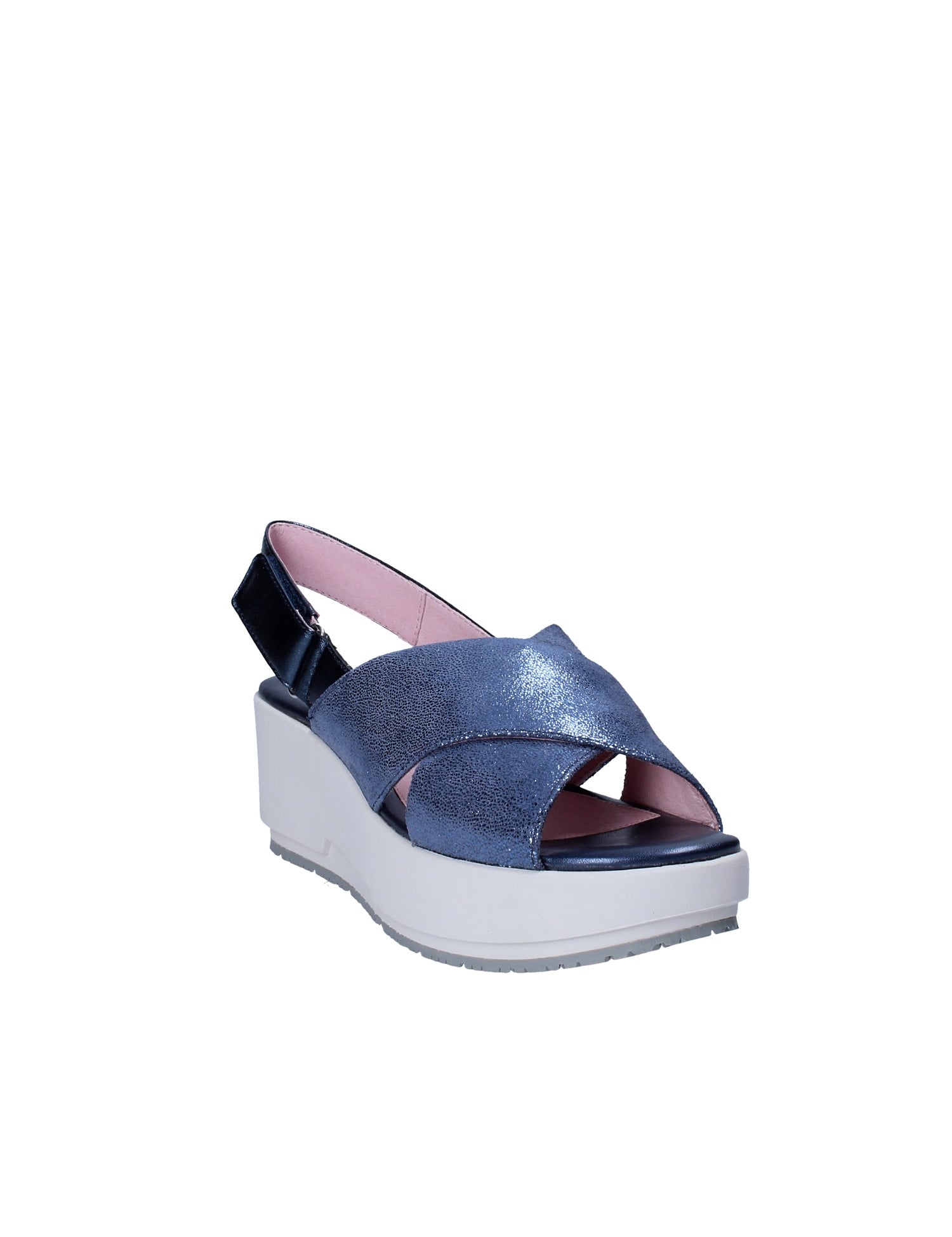 Sandali zeppa Blu Stonefly