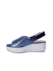 Sandali zeppa Blu Stonefly