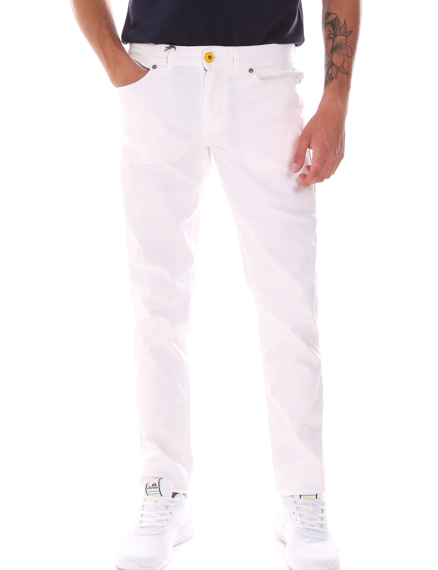 Pantaloni Bianco Gaudi