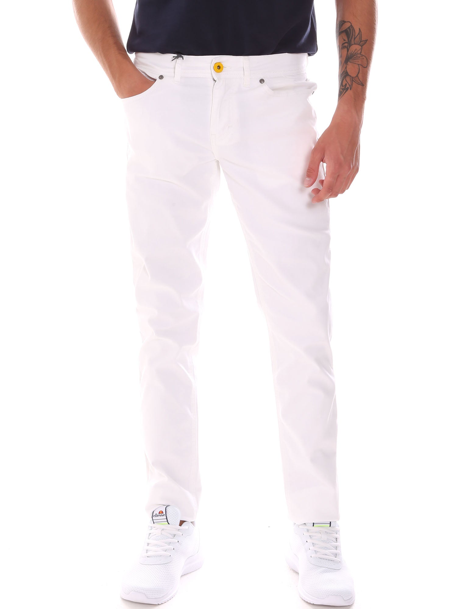 Pantaloni Bianco Gaudi