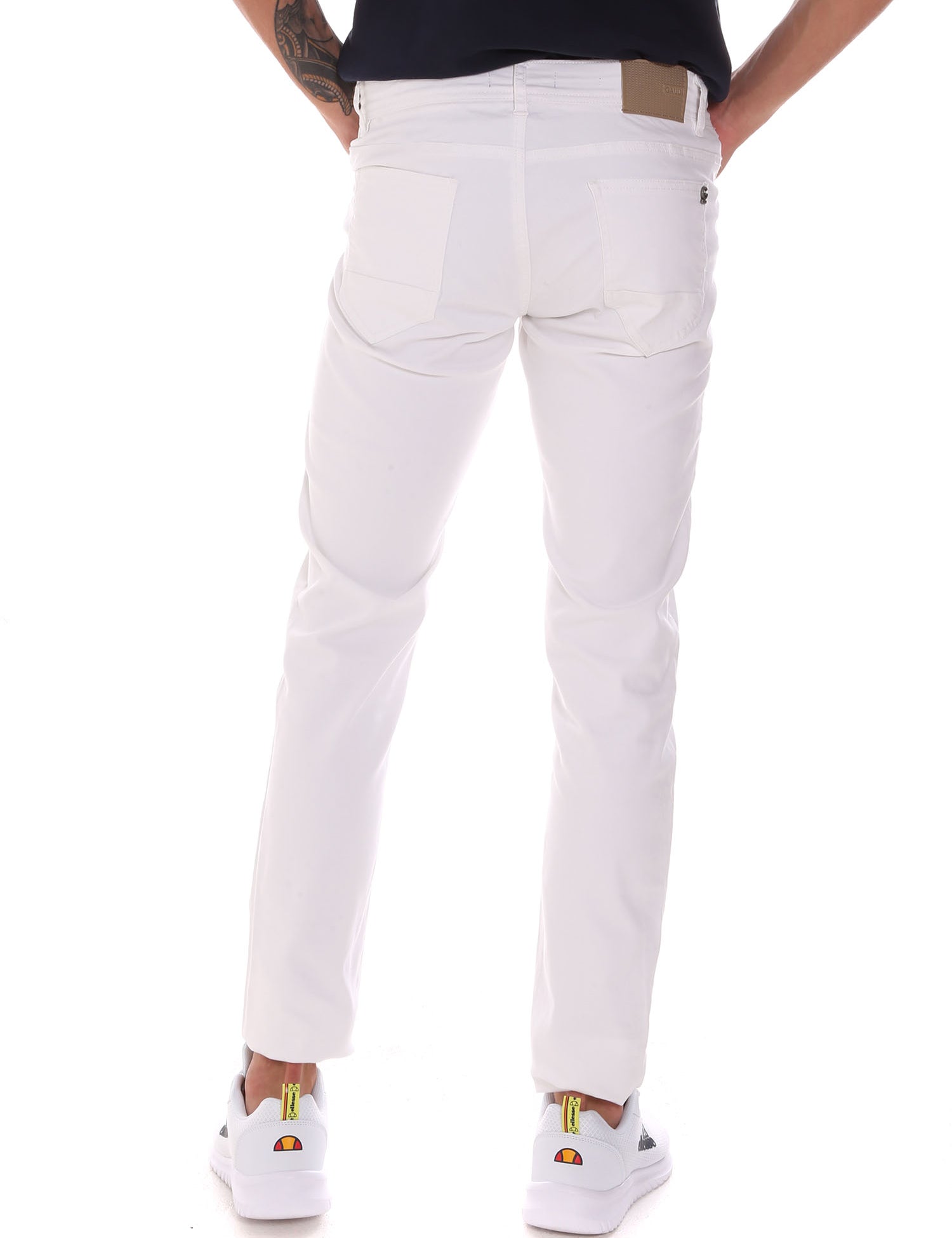 Pantaloni Bianco Gaudi